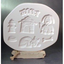 Dog Sprig for Clay Building